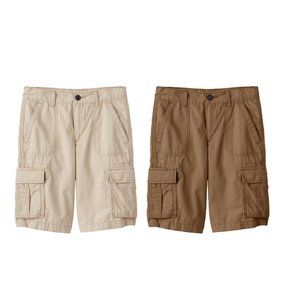 Boy's Cargo Shorts Urban Pipeline Canvas Adjustable size 10, 12 NEW